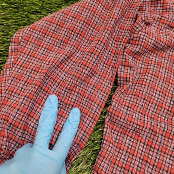 Vintage 80s Wrangler Pearl Snap Western Shirt Mens XL USA Made Plaid Check - Picture 6 of 15